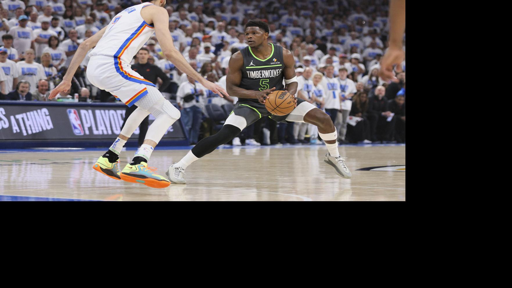 Shai Gilgeous-Alexander and the Thunder beat the rested Timberwolves 114-88 in Game 1 of West finals