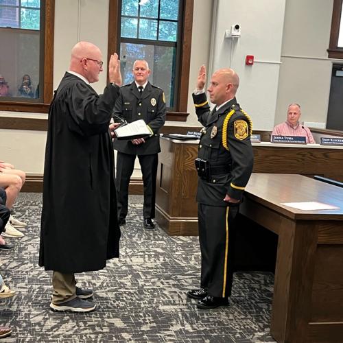 New officers sworn in, promotion celebrated | News | southernminn.com