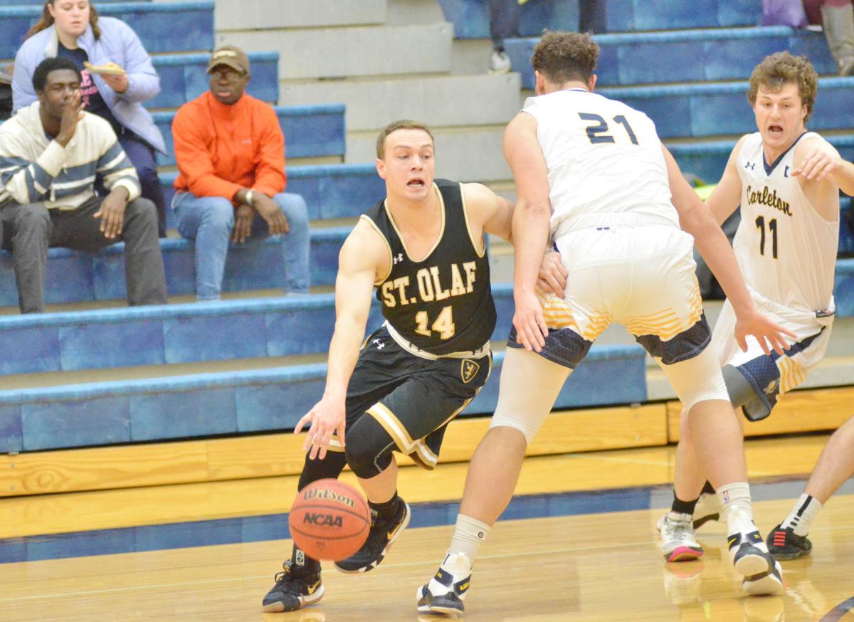 St Olaf Men S Basketball Fights Back Against Carleton To Swipe 62