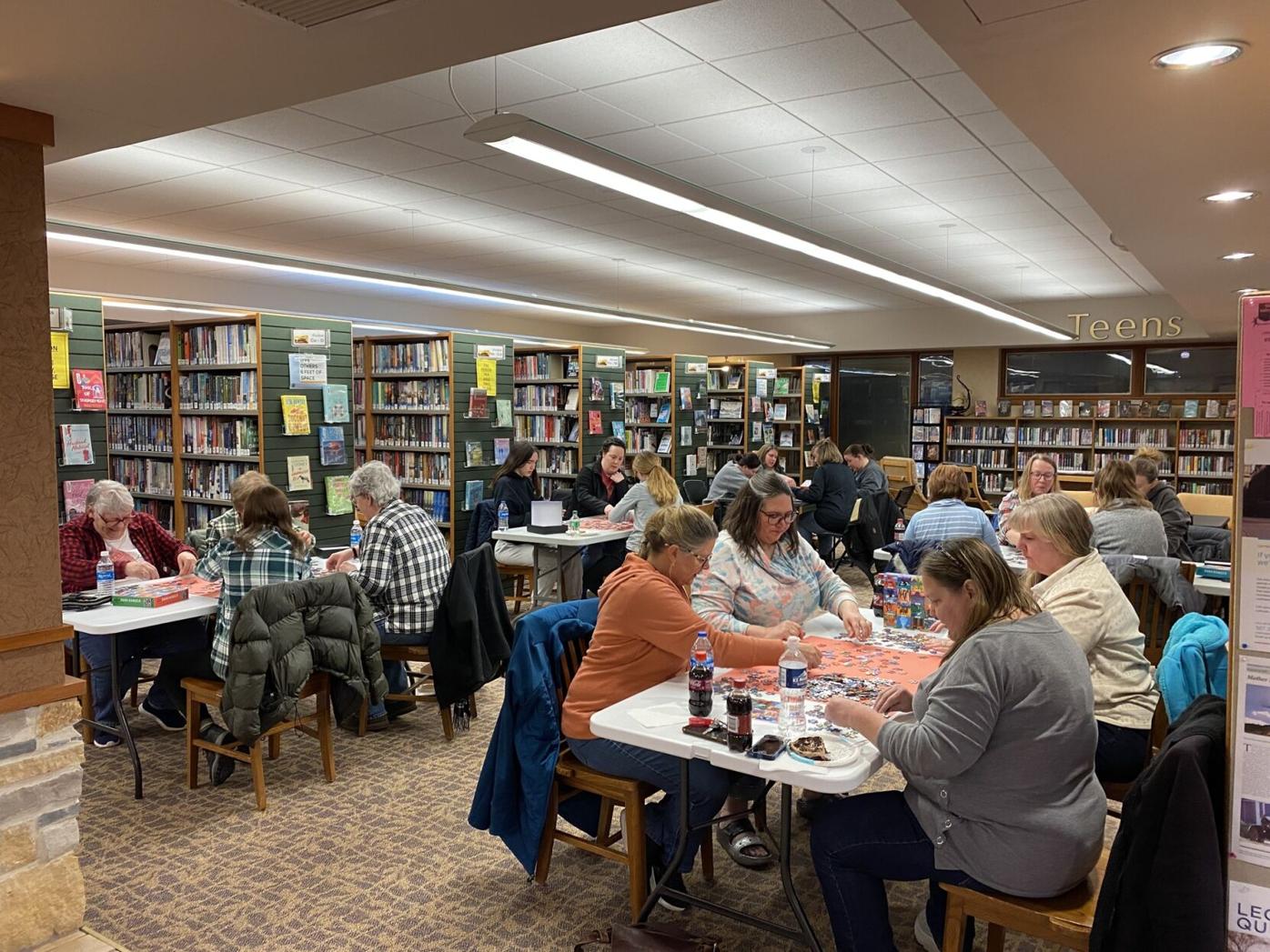 Pie & Puzzles Le Sueur Scene