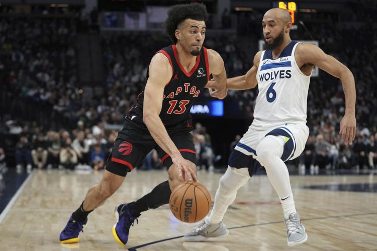 Edwards, Reid help Timberwolves rout Raptors 133-85 to move into tie for  first in West | State | southernminn.com
