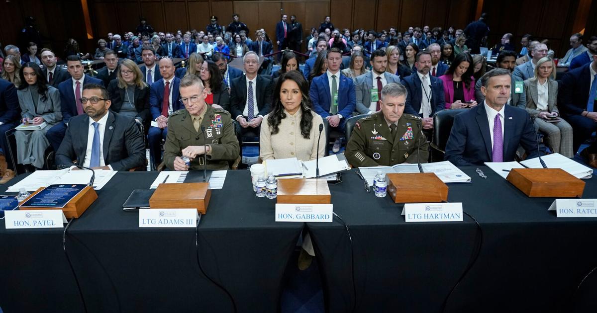 US intel official says Iran's regime still intact but refuses to discuss talks with Trump about war