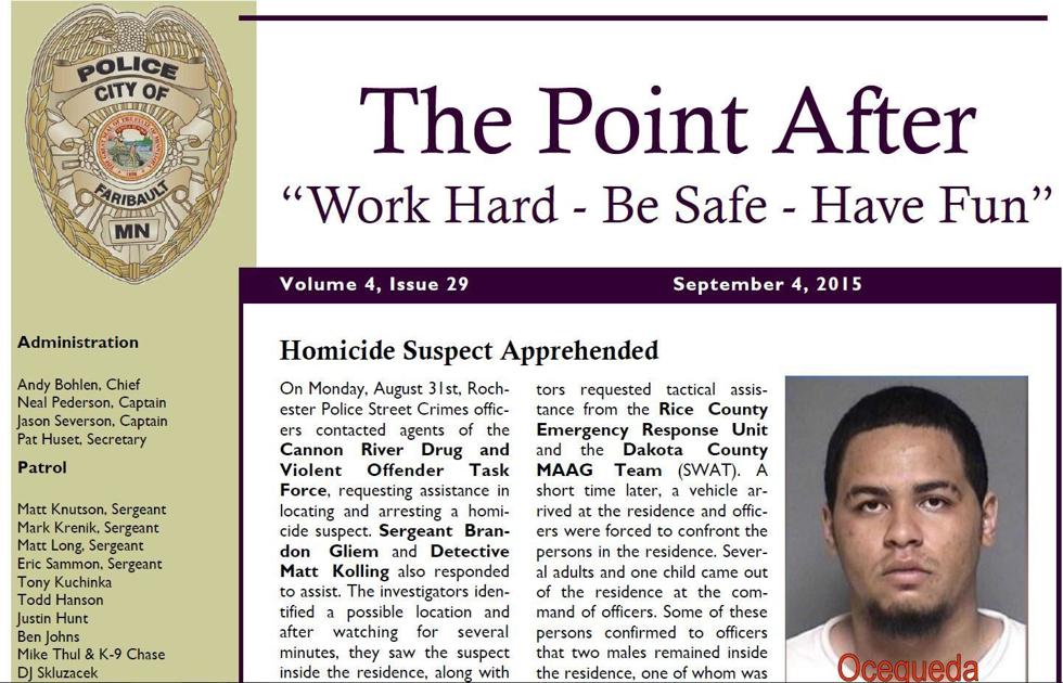 The Point After for Sept. 4 Faribault Daily News