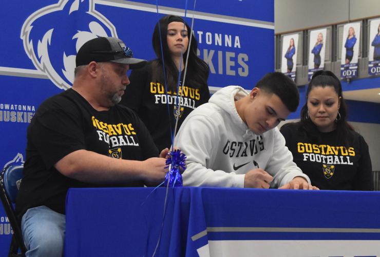 PHOTOS: 29 Owatonna student athletes sign their letter of intent on ...