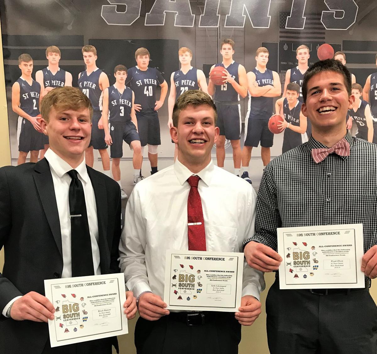 St Peter Boys Basketball Awards Announced Sports Southernminn Com