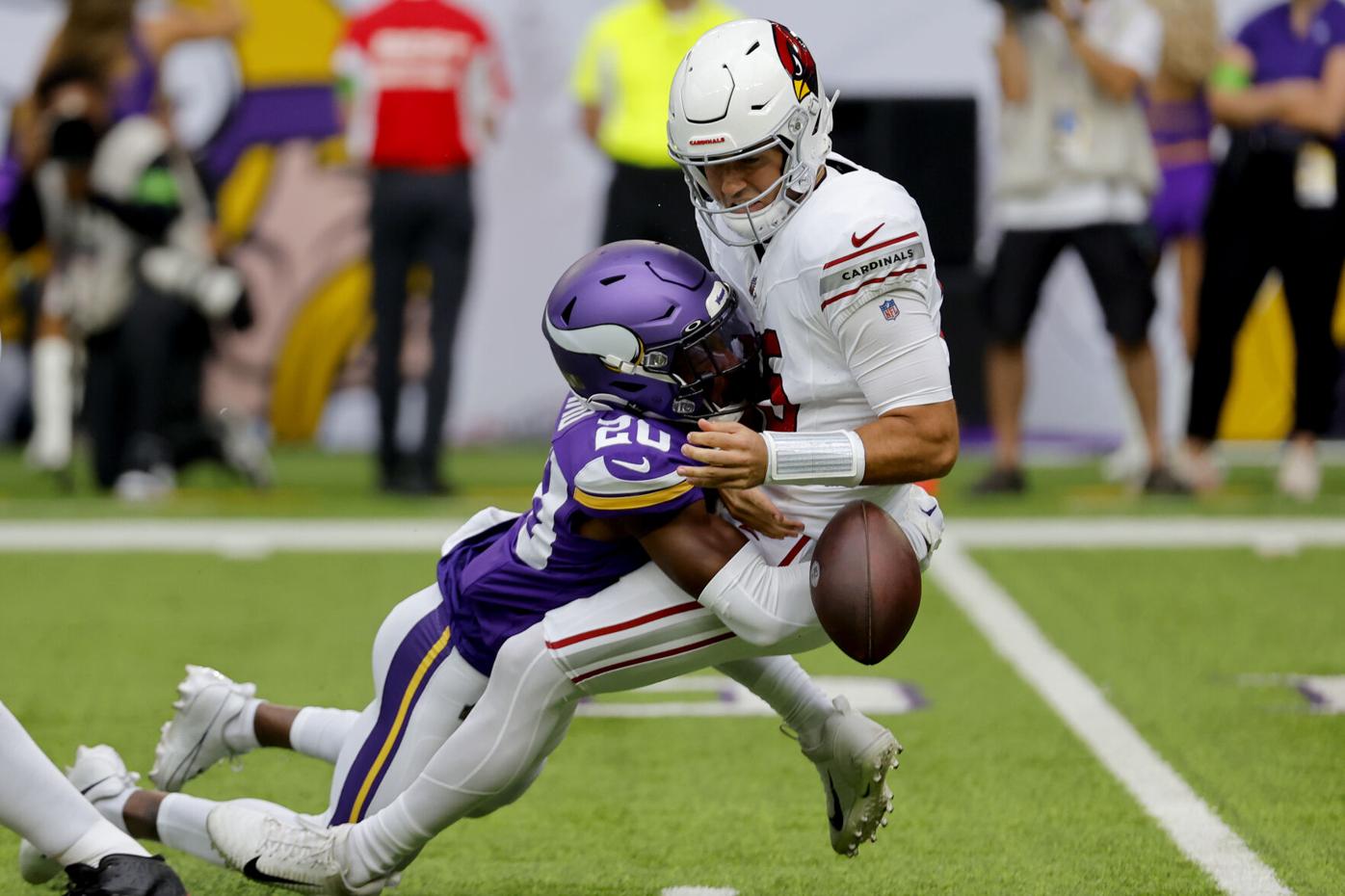 David Blough rallies Cardinals to an 18-17 victory over Vikings in the  teams' preseason finale