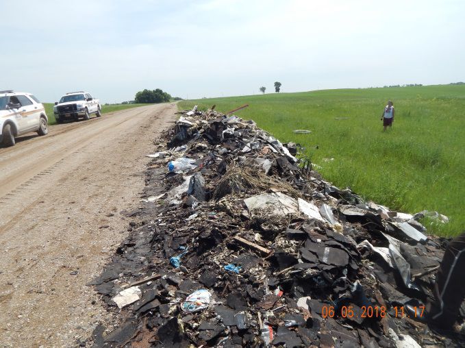 Sheriff offers reward on illegal Waterville Township trash dump Le Sueur News Herald