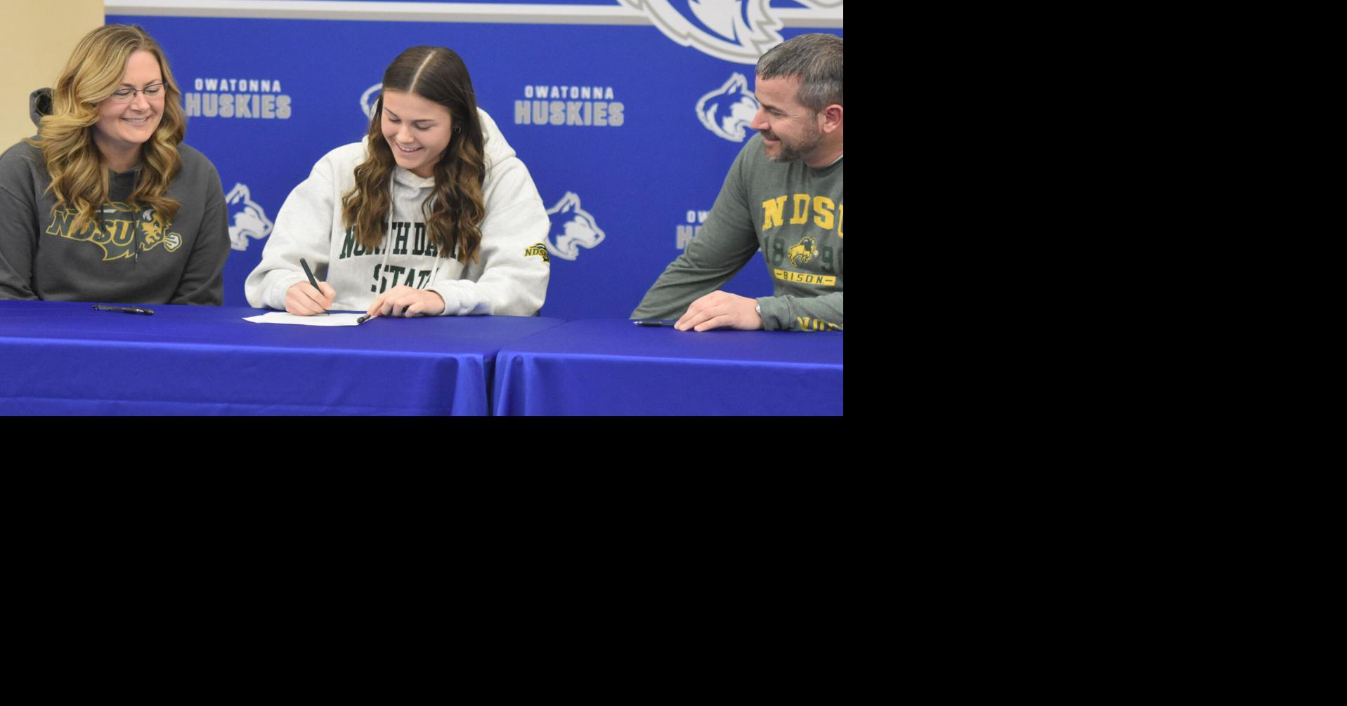 Owatonna High School celebrates National Signing Day Sports