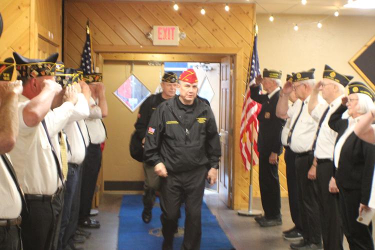 Legion National Commander visits Le Center to promote veteran suicide