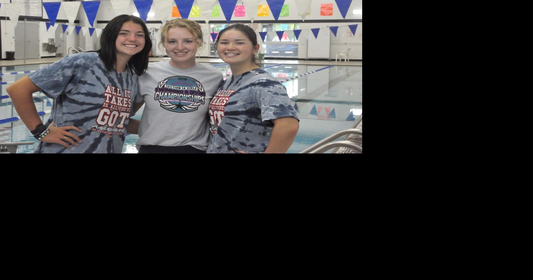 St. Peter swim and dive team captains aim to instill strength and confidence Sports