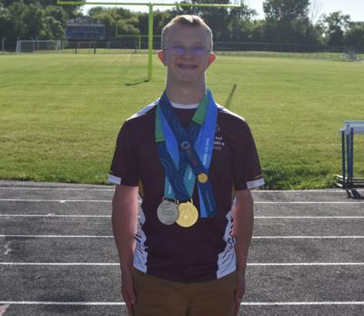 Waseca’s Jack Anderson grabs gold, silver at 2022 Special Olympic USA Games