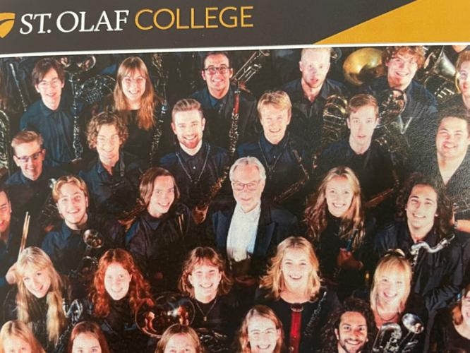 St. Olaf College band director leaves a legacy after 29 years of music
