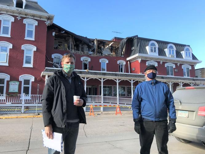Fire ravages Northfield's iconic Archer House, considered a total loss