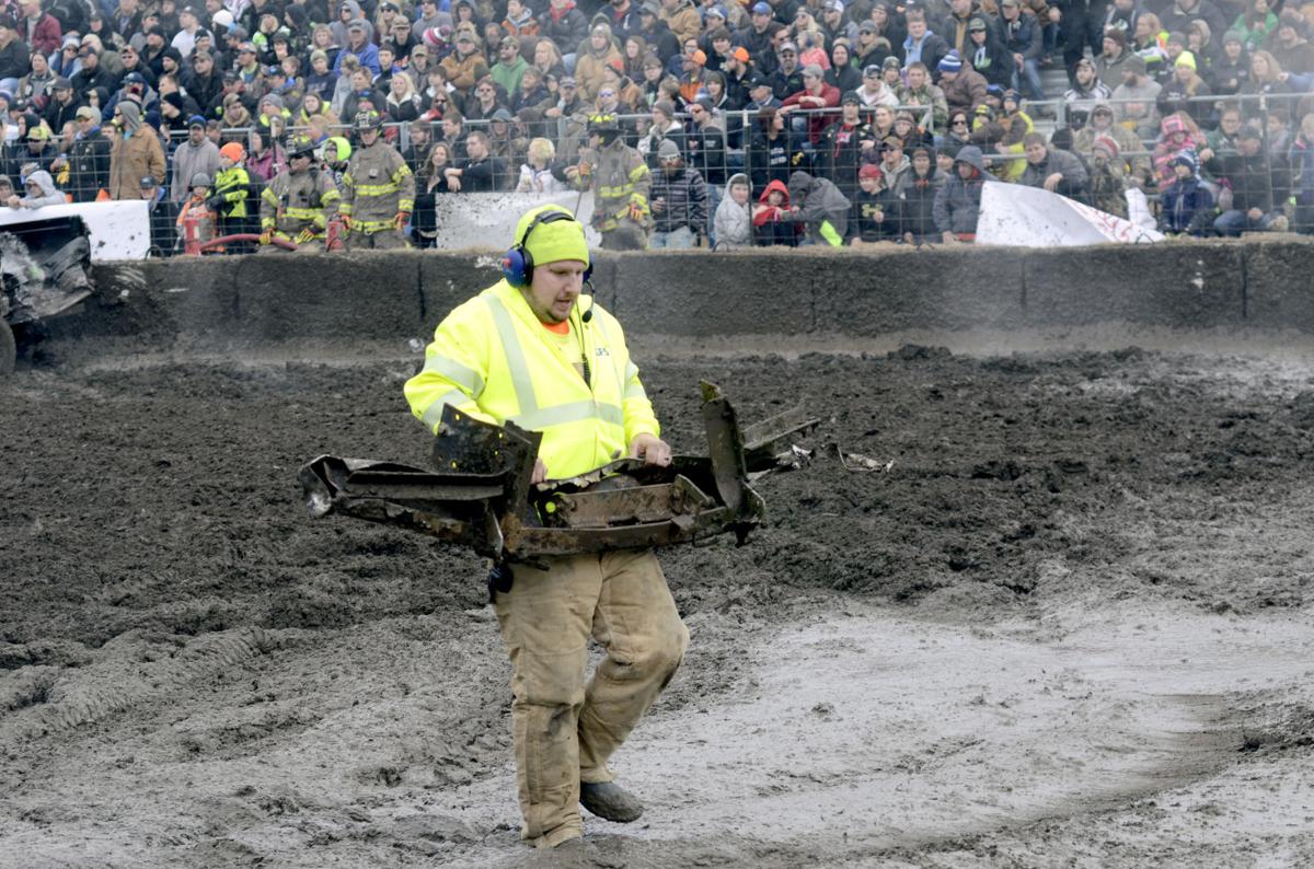 Winter Slam Demo Derby Attracts A Crowd To Nicollet County