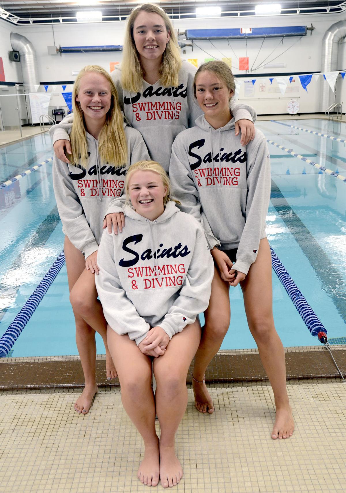 Q & A St. Peter girls swimming captains enjoy team's family atmosphere