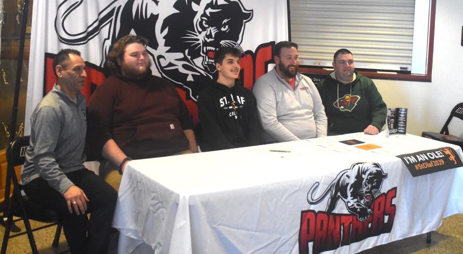 NRHEG s Bartlett signs to continue football career at St Olaf Sports
