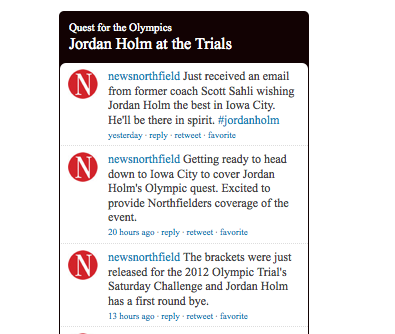 Northfielder Jordan Holm's dream of Olympics ends with loss