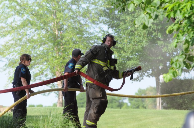 GALLERY: Faribault firefighters respond to basement fire on Shumway ...