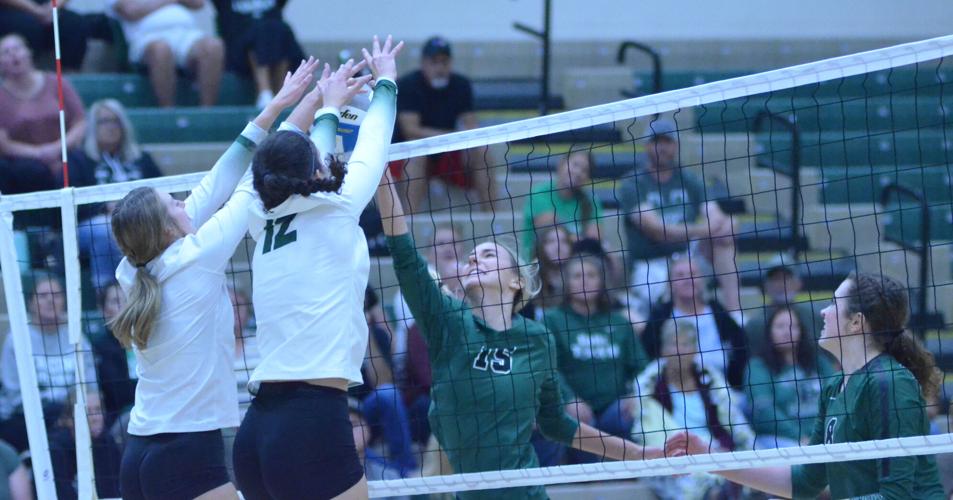 3rd set win shows Falcon volleyball's mettle Sports