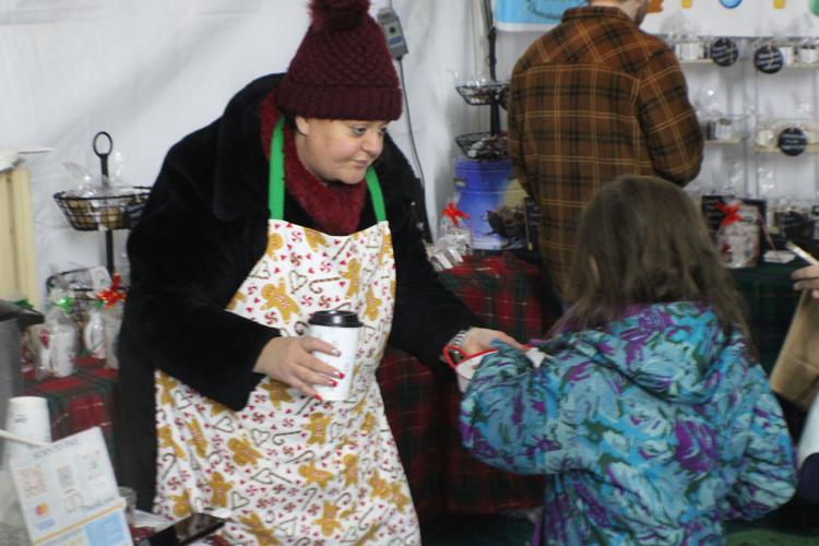 Holiday Gift Shop, Winter Wonderland hit the St. Peter Plaza tent