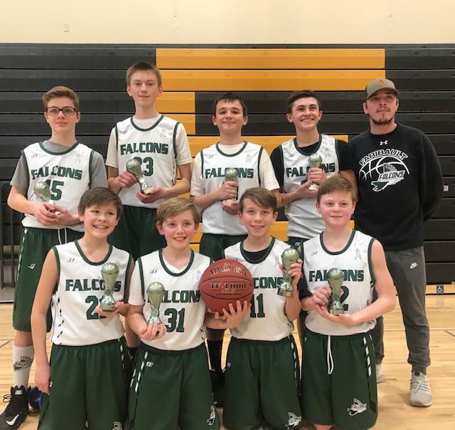 Faribault 7th grade boys basketball wins Rochester tournament Sports