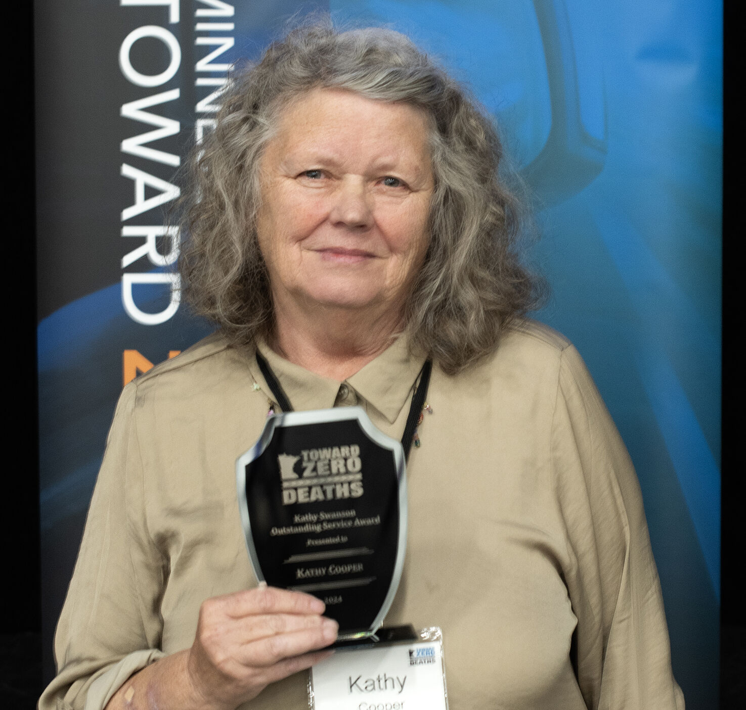 Kathy Cooper, Safe Roads coordinator, honored for decades of