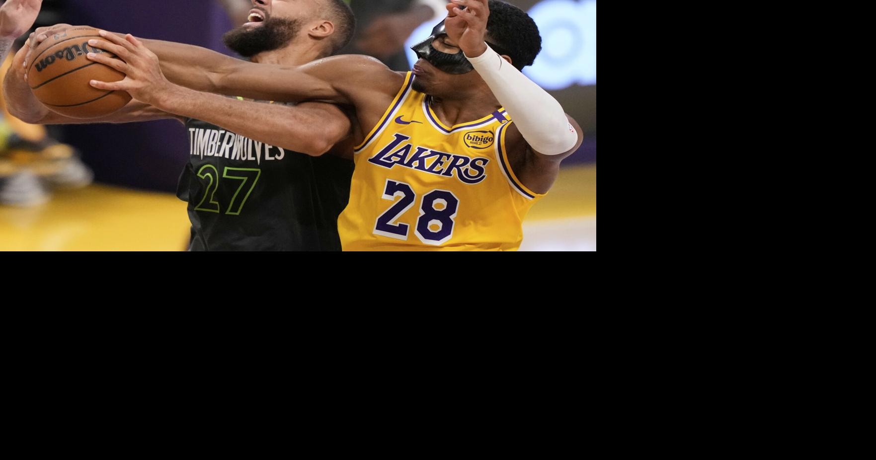 Rudy Gobert dominates small-ball Lakers and the Timberwolves advance ...