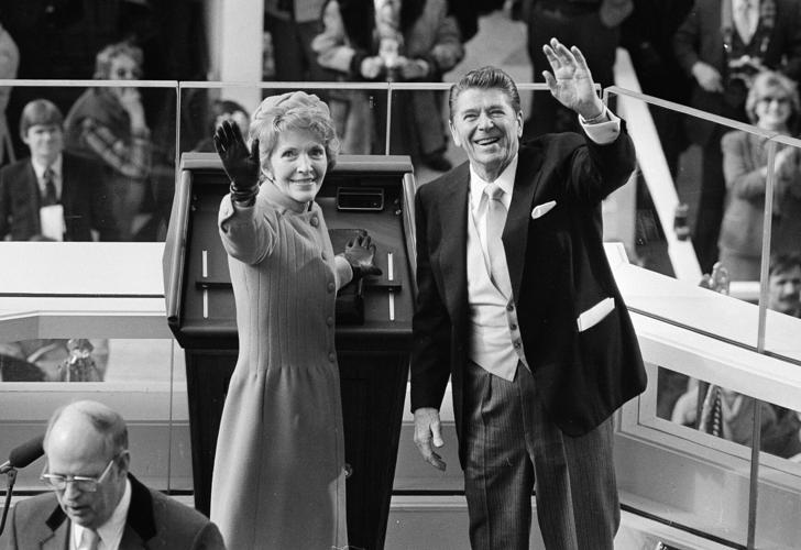 U.S. Presidents Reagan inauguration
