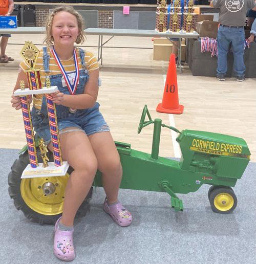 Northfielder scores second place in National Pedal Tractor Pull