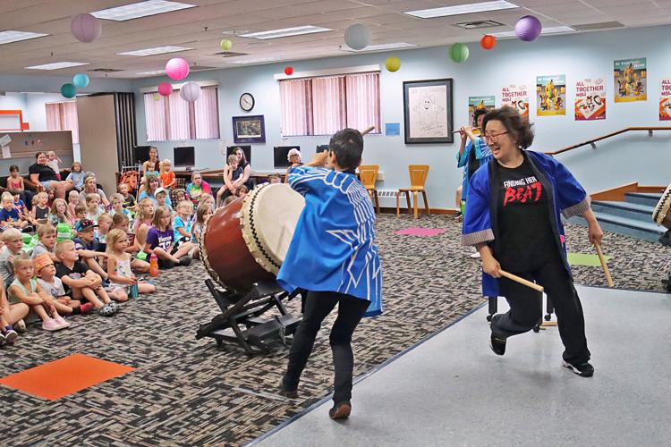 Japanese drum ensemble rocks Owatonna Public Library News