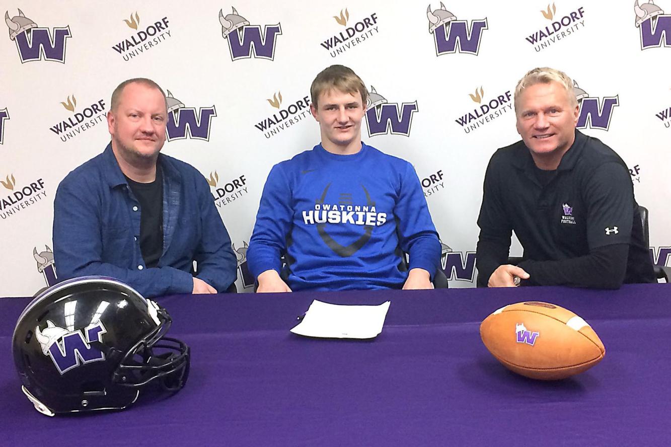 Thorn officially signs with Waldorf University for football Sports