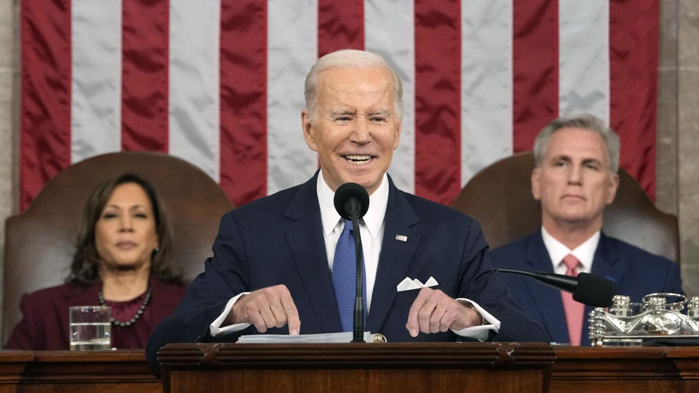 Biden in State of Union urges Congress: 'Finish the job'
