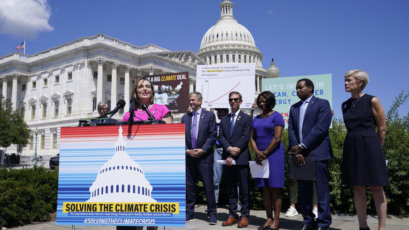 Congress OKs Dems' climate, health bill