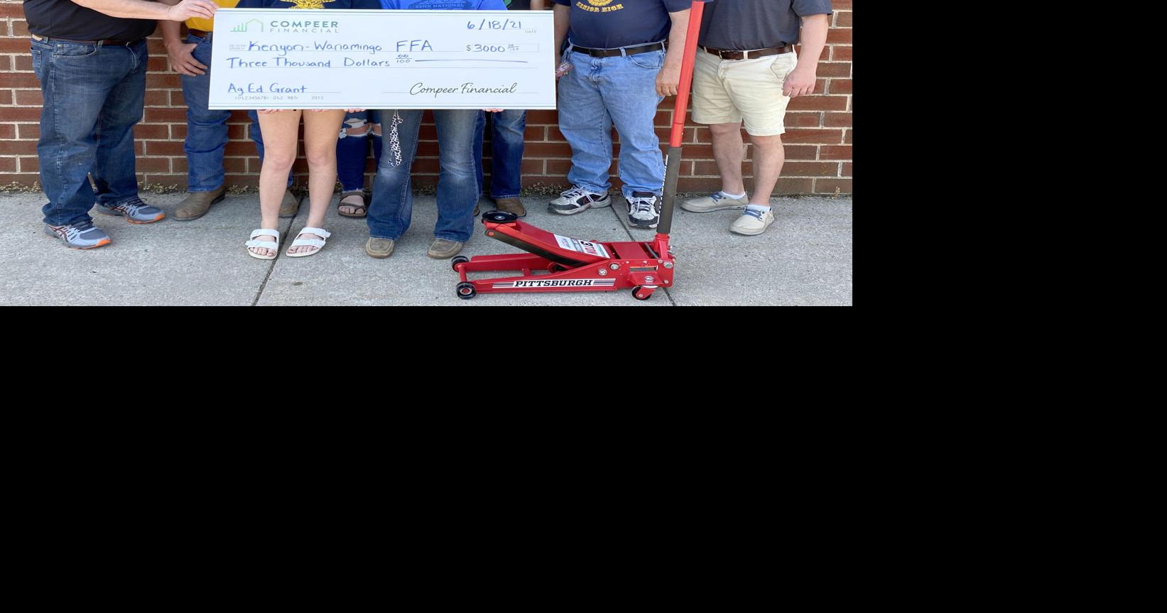 KW Ag Department awarded grant from Compeer Financial Fund for Rural