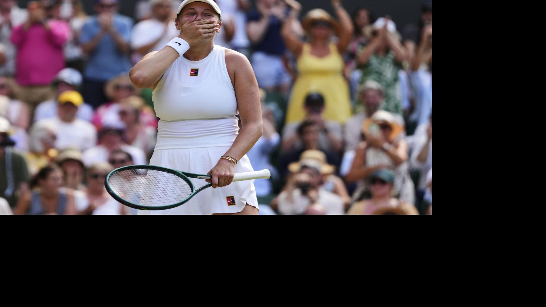 American Anisimova upsets No. 1 Sabalenka at Wimbledon, faces Swiatek in the final