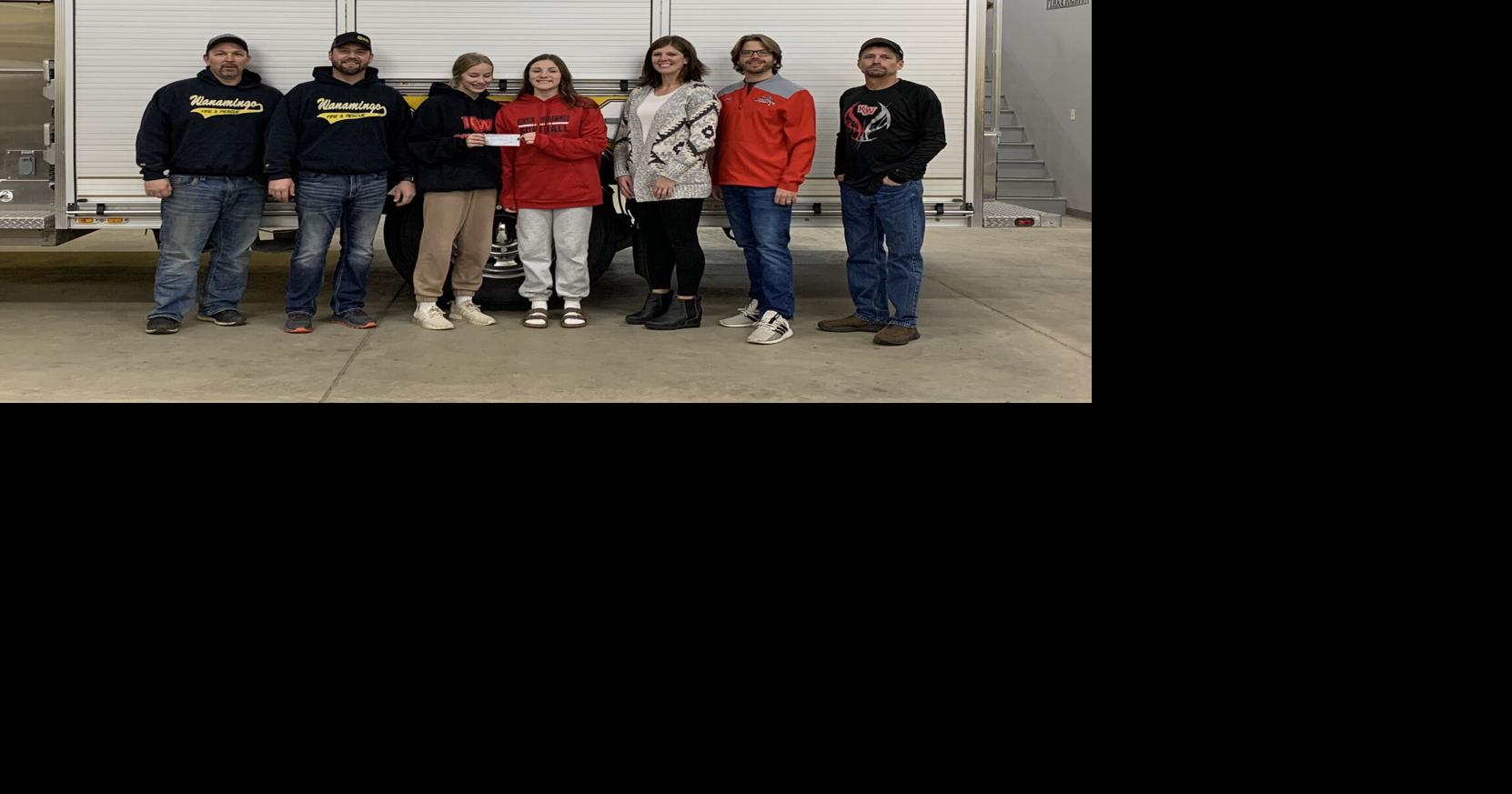 New softball field scoreboard in Wanamingo Community