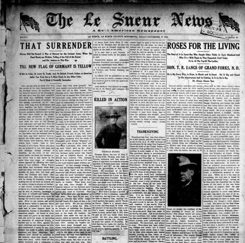 Sacrifice of Le Sueur County WWI soldiers memorialized with new burial