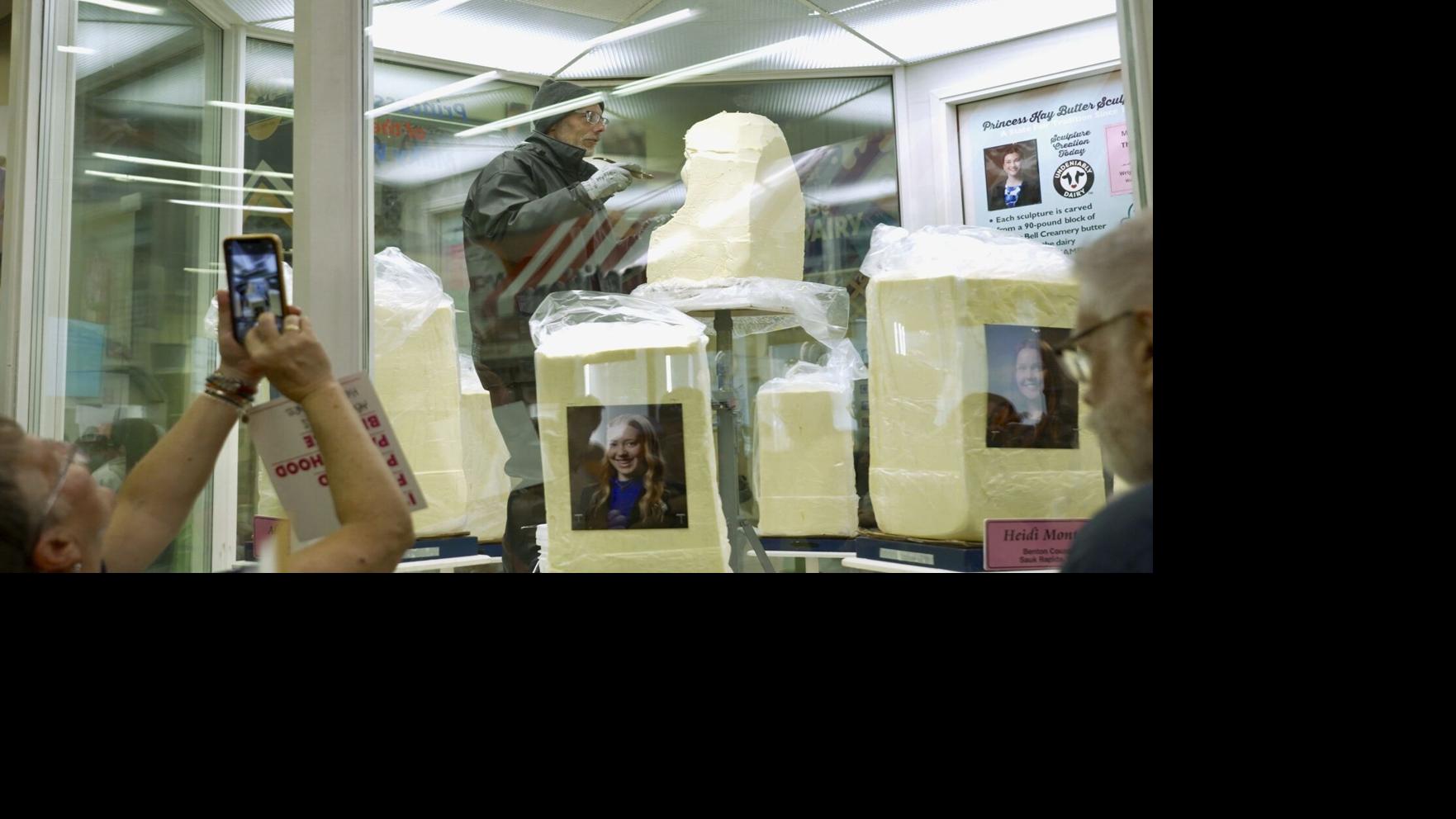Princess Butter Sculpture Minnesota