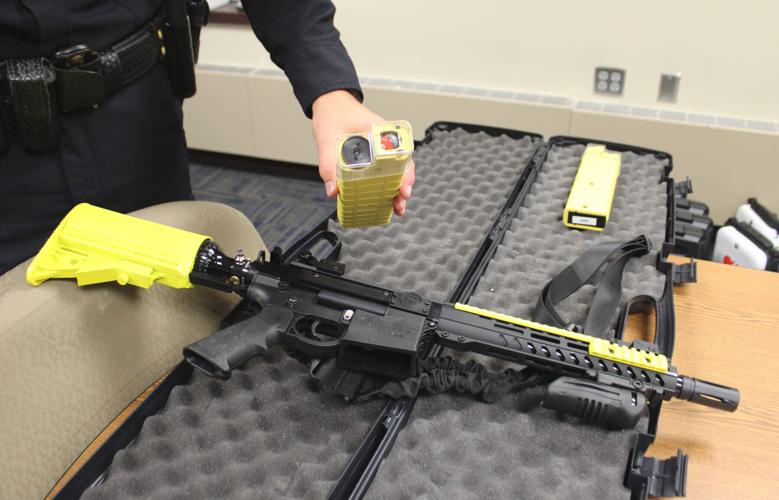 Estate donation paid for PepperBall guns, Faribault Police Honor Guard