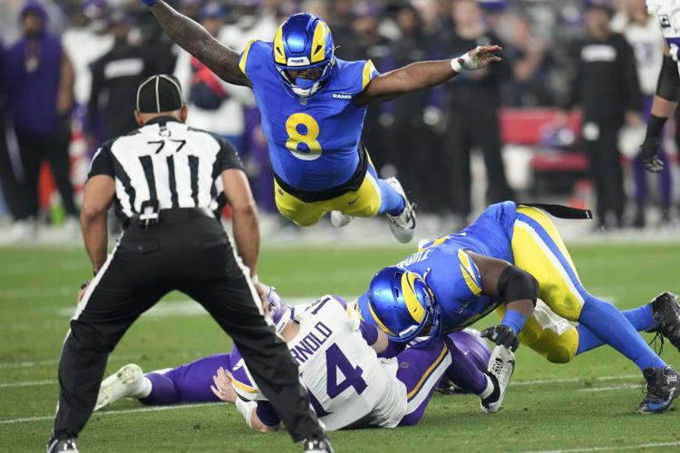 Rams overwhelm Vikings 27-9 in wild-card playoff game moved to Arizona ...