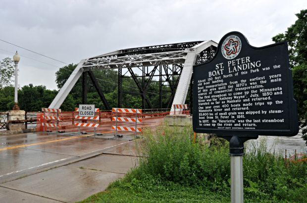 UPDATED MnDOT closes Hwy. 99 bridge in St. Peter early Sunday