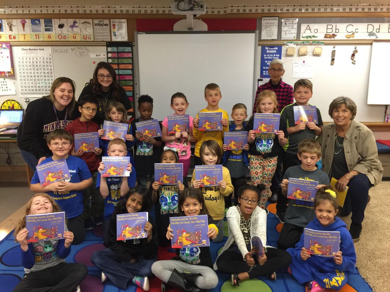 Hartley Elementary School students receive free book donations News