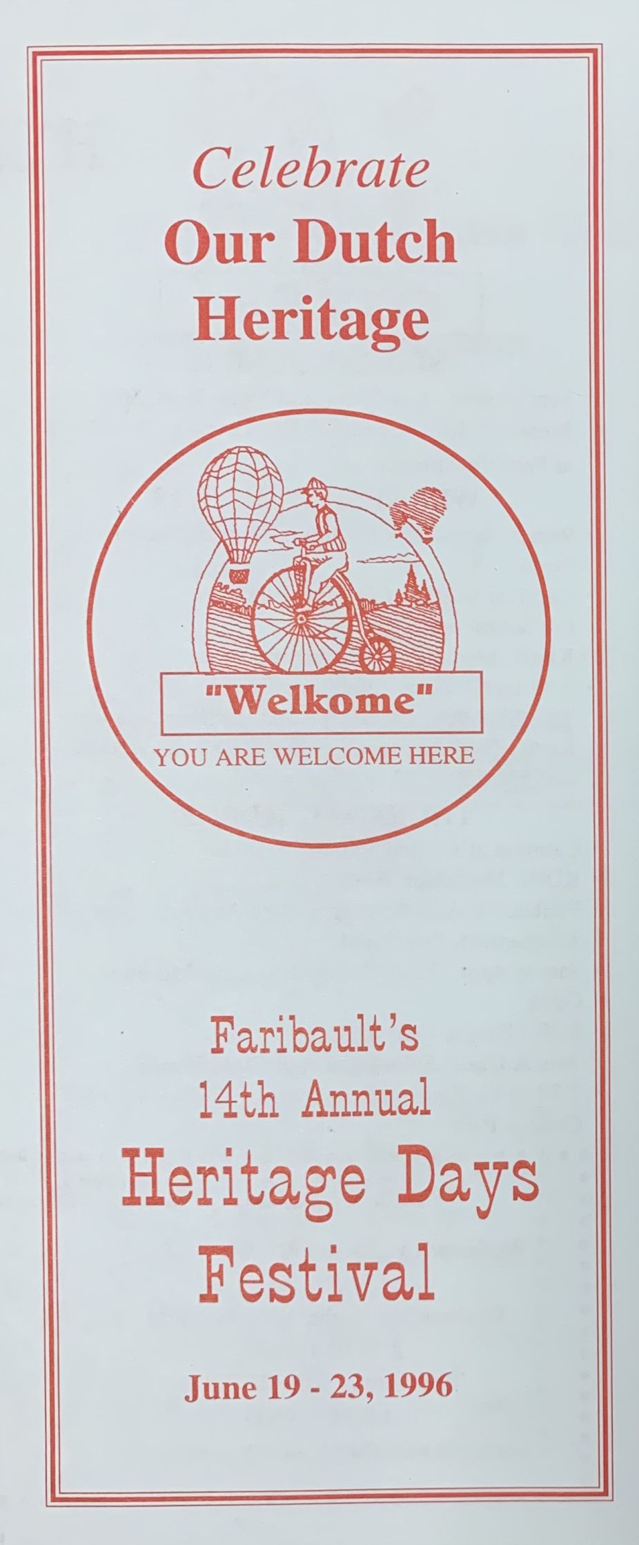 Heritage Days Celebrating Faribault S Roots Since 1983 Is Back News Southernminn Com