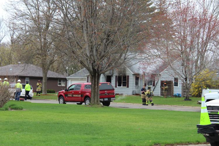 Fire burns house in Owatonna News