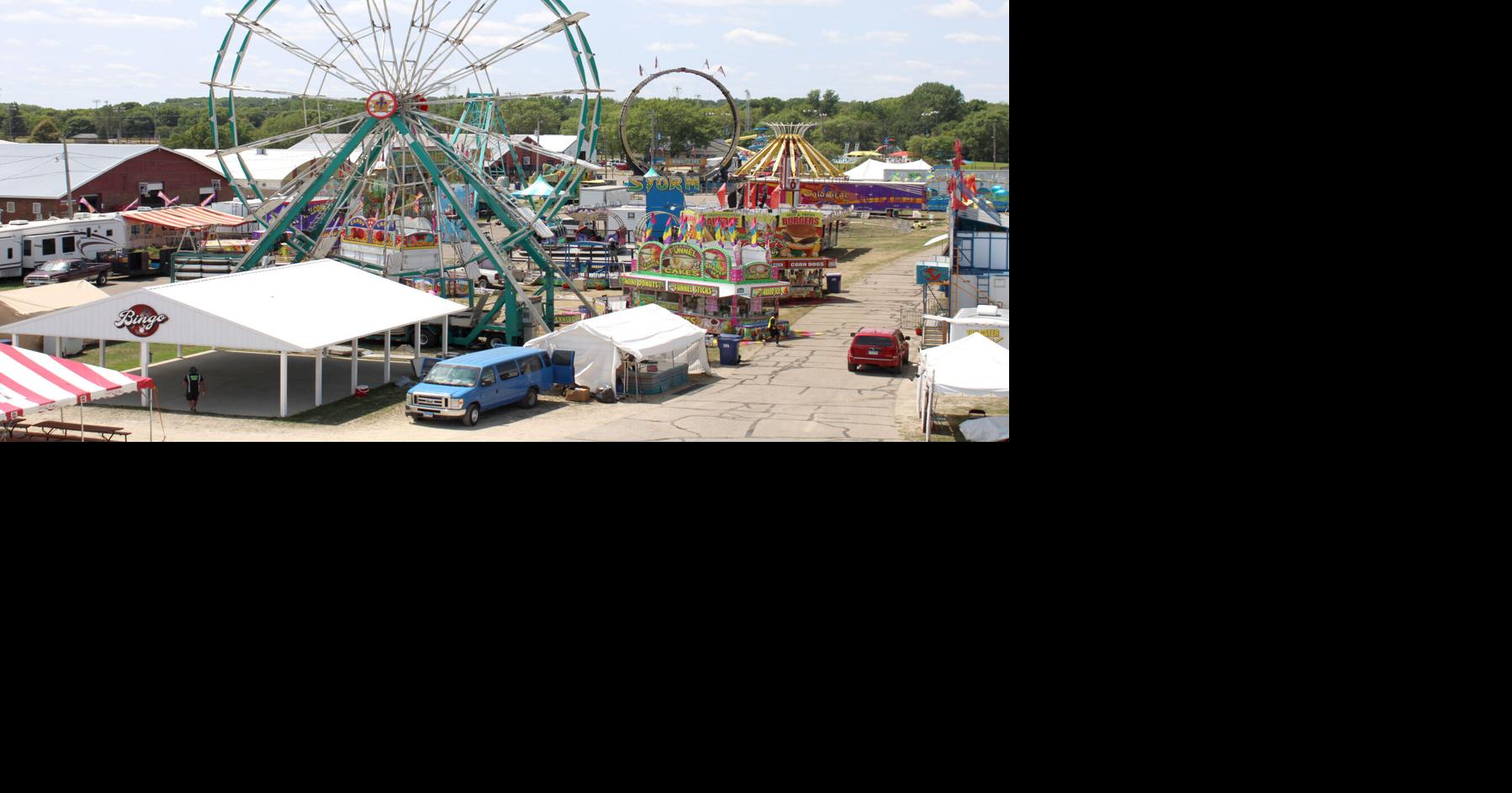 PHOTOS Rice County Fair setup Community