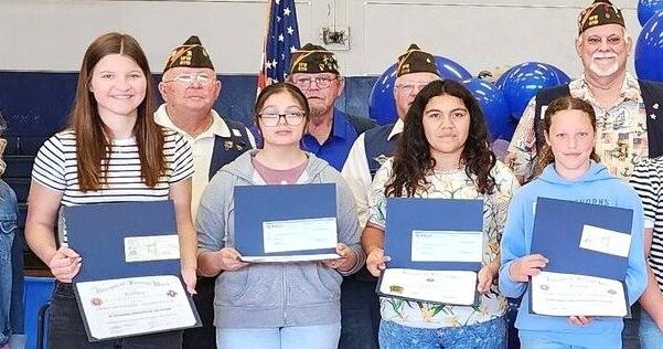 George West students show their patriotism through VFW contests