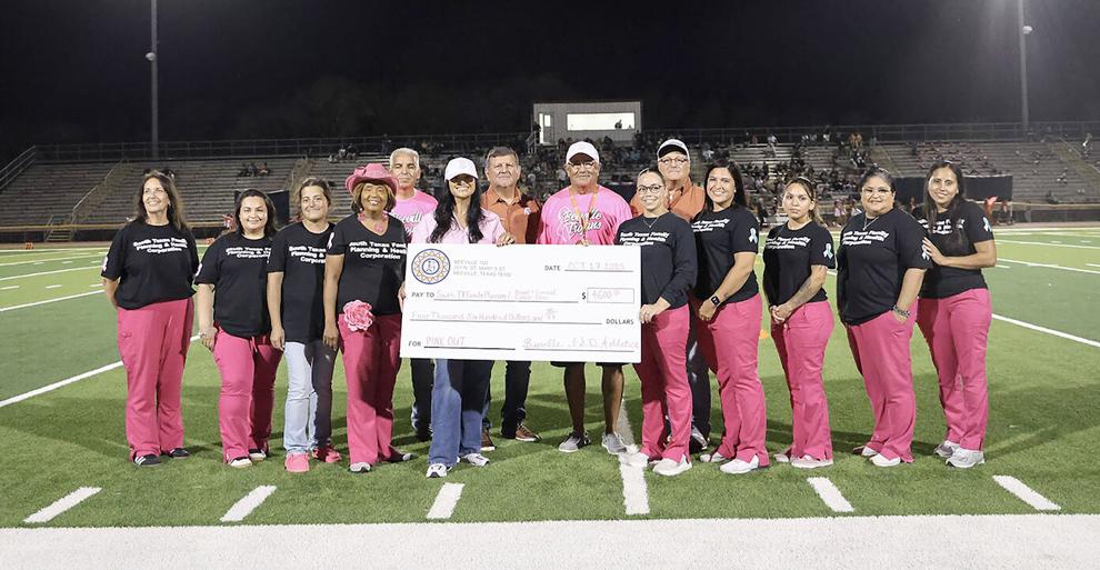 BISD Athletics Department donates $4,600 to South Texas Family Planning / Breast & Cervical Cancer Clinic