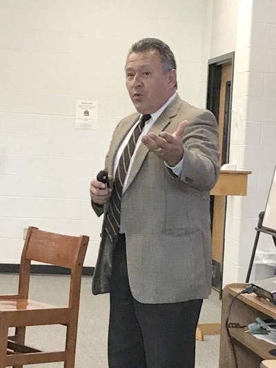 Mathis ISD Superintendent addresses Literary Club Entertainment