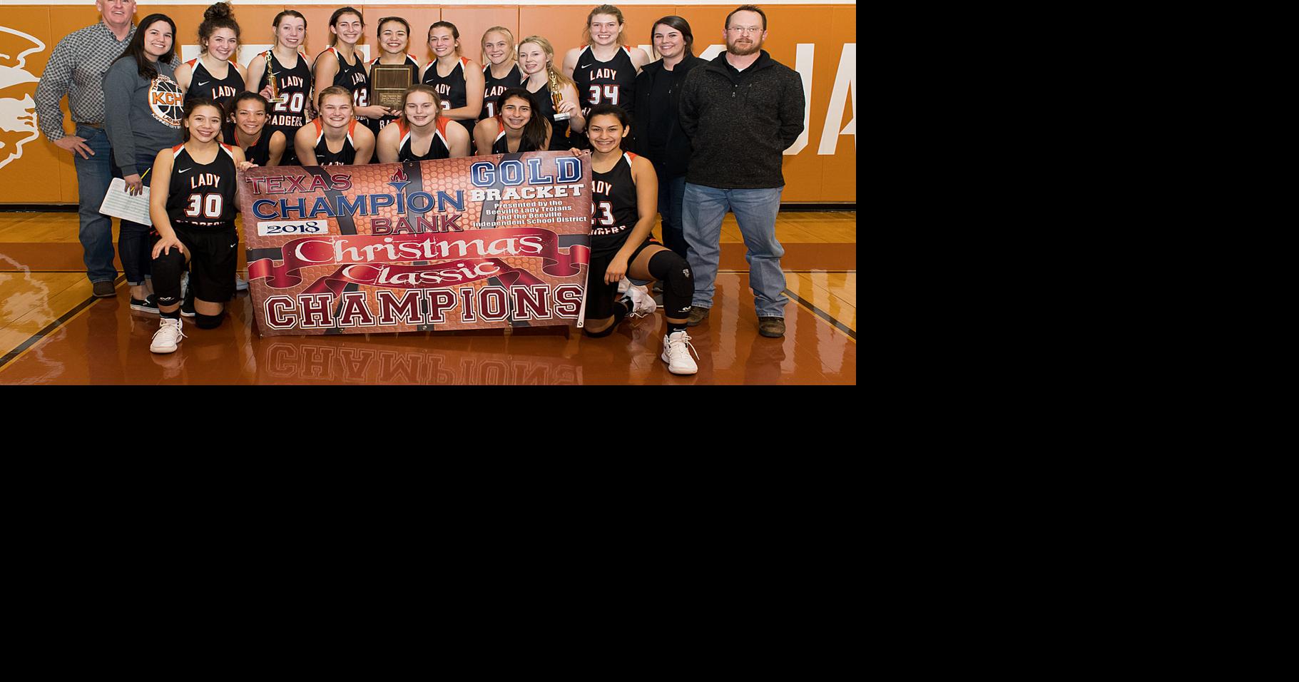 Texas Champion Bank Christmas Classic champions Beeville Sports