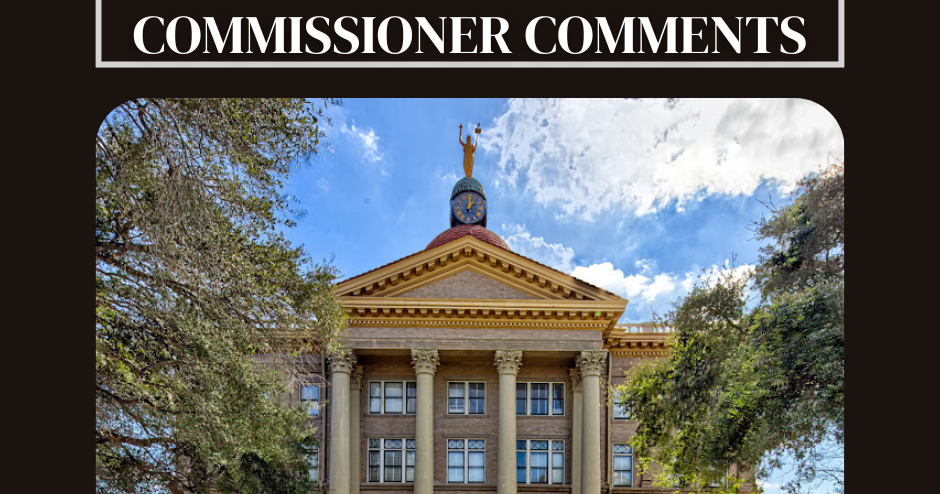 Bee County Commissioners comment during first court of 2026